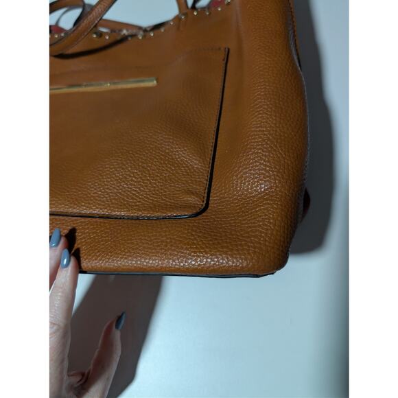 Steve Madden Tote with matching snakeskin bag - Pink/Red Suede Interior - Picture 16 of 16